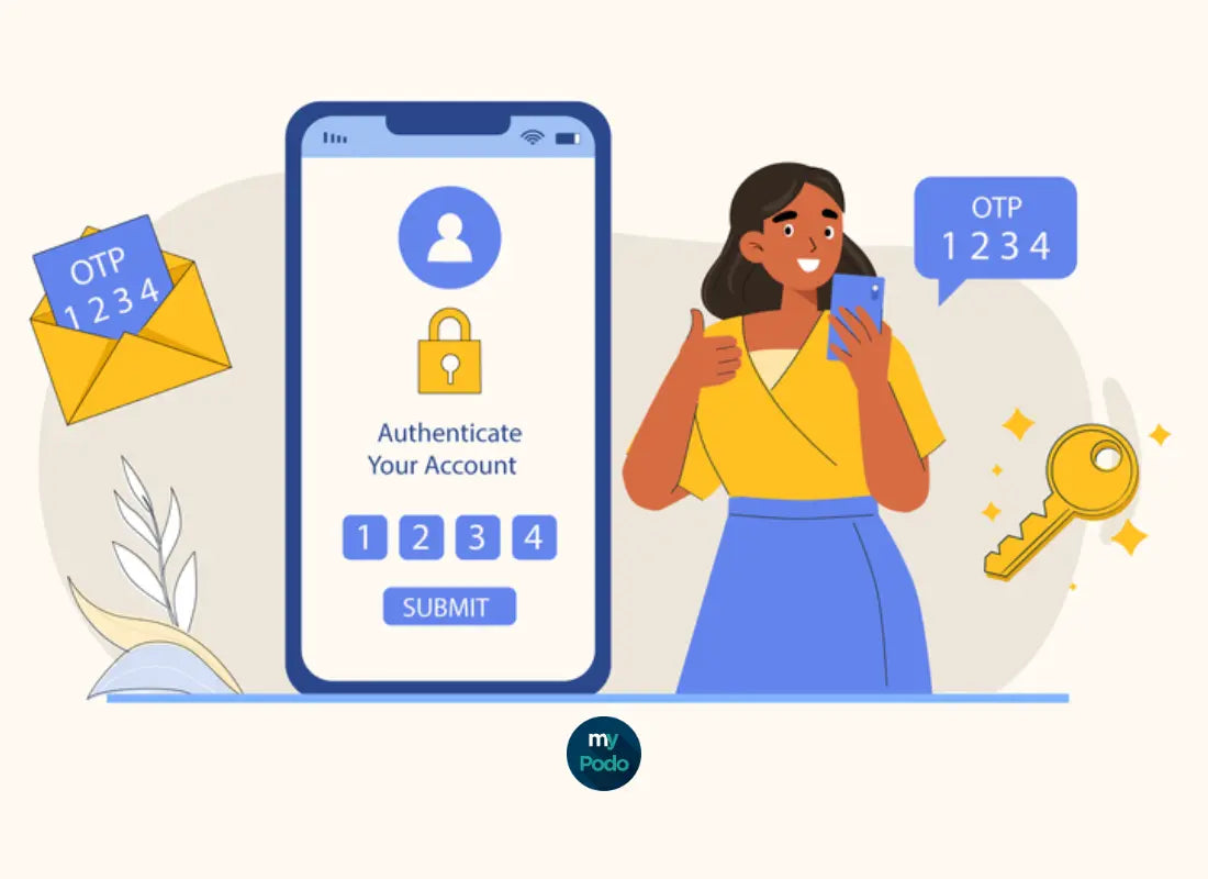 Nouveau système de connexion à l'espace client sur My Podologie - My Podologie