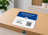 Plaque Avis Google pour podologue : la solution pour collecter plus d'avis en cabinet My Podologie