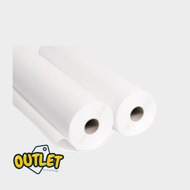 12 rolls Smooth white examination sheets - 150 sizes - 50 x 35 cm // Clearance Clearance 