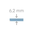 My Poroplas - Plastazine - Amortiguador - 4,8 mm / 6,2 mm