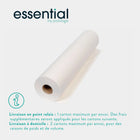 9 rolls Smooth white examination sheets - 135 sizes - 50 x 35 cm
