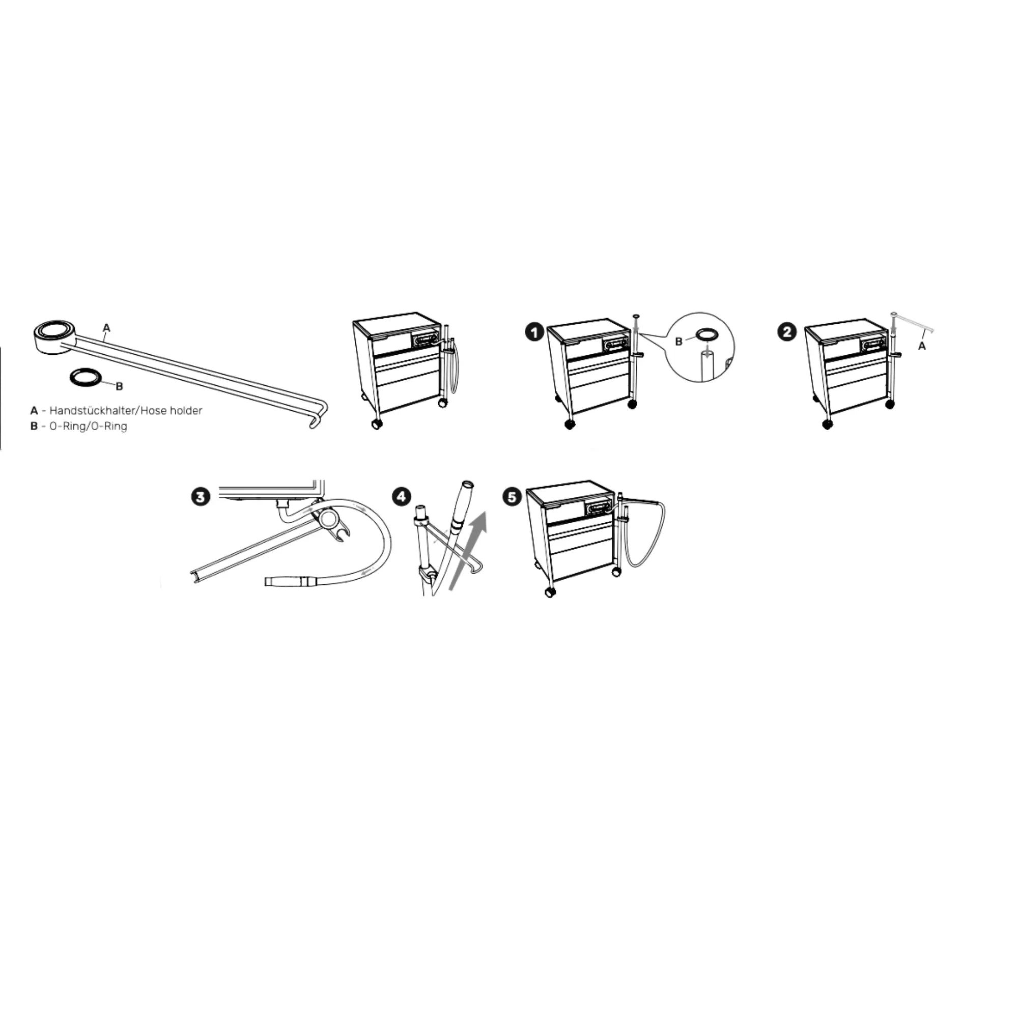 Accessoire Unit Classic - Support pour tuyau de pièce à main - Ruck Ruck 