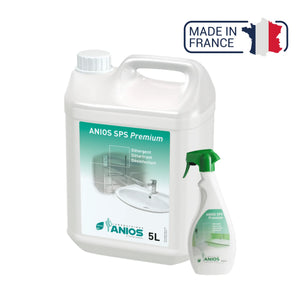 Anios SPS Premium - Détergent, détartrant, désinfectant Sanitaires - 2 contenances - Anios Anios 