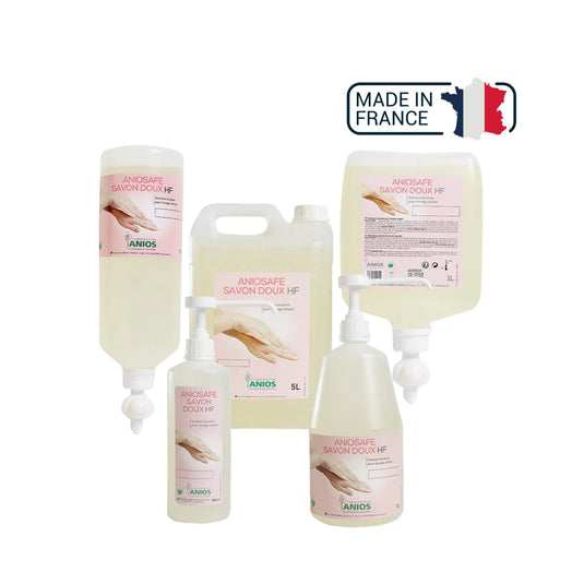 Aniosafe Jabón suave Alta frecuencia - Diferentes formatos - Anios - My Podologie