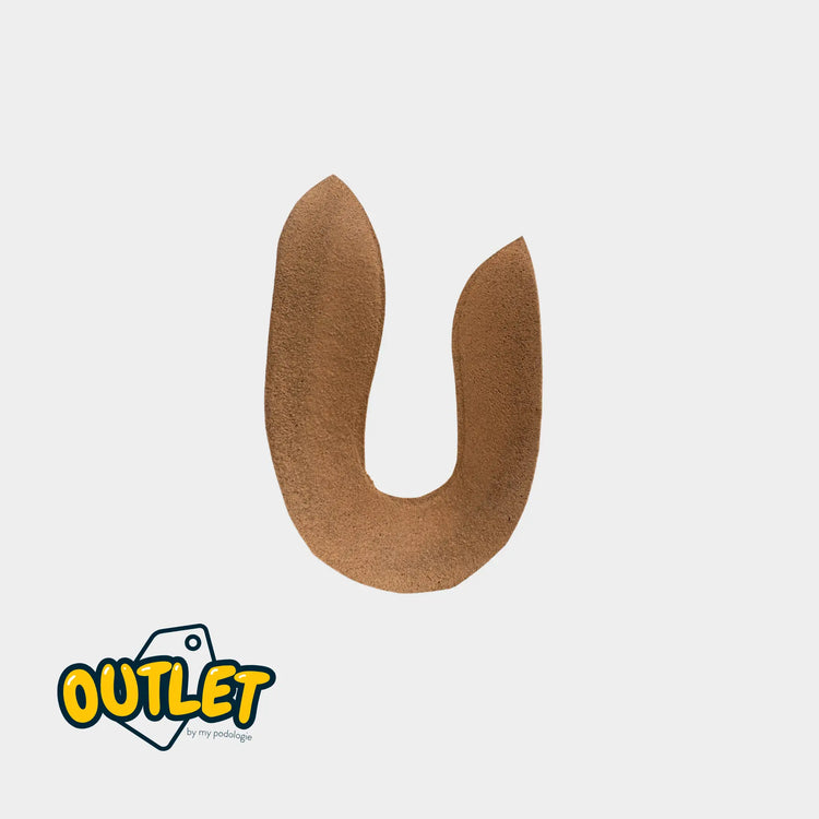 Anneau Talonnier Stabilisateur Façonné - Liège Latex - 2 mm /12 mm // Fin de série My Podologie 