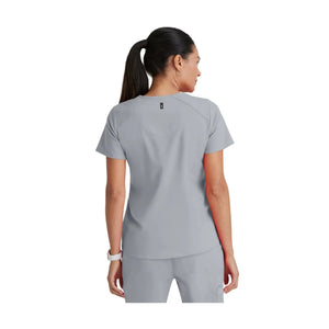 Aura - Túnica con cuello en V - Mujer - Grey's Anatomy Stretch Grey's Anatomy 