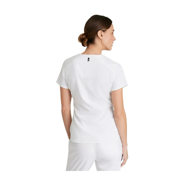 Aura - Túnica con cuello en V - Mujer - Grey's Anatomy Stretch Grey's Anatomy 