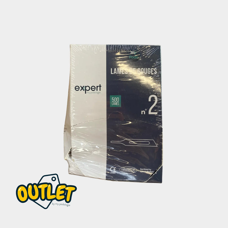 Caja de 500 hojas de gubia nº 2 - Expert - My Podologie // Défaut Expert 