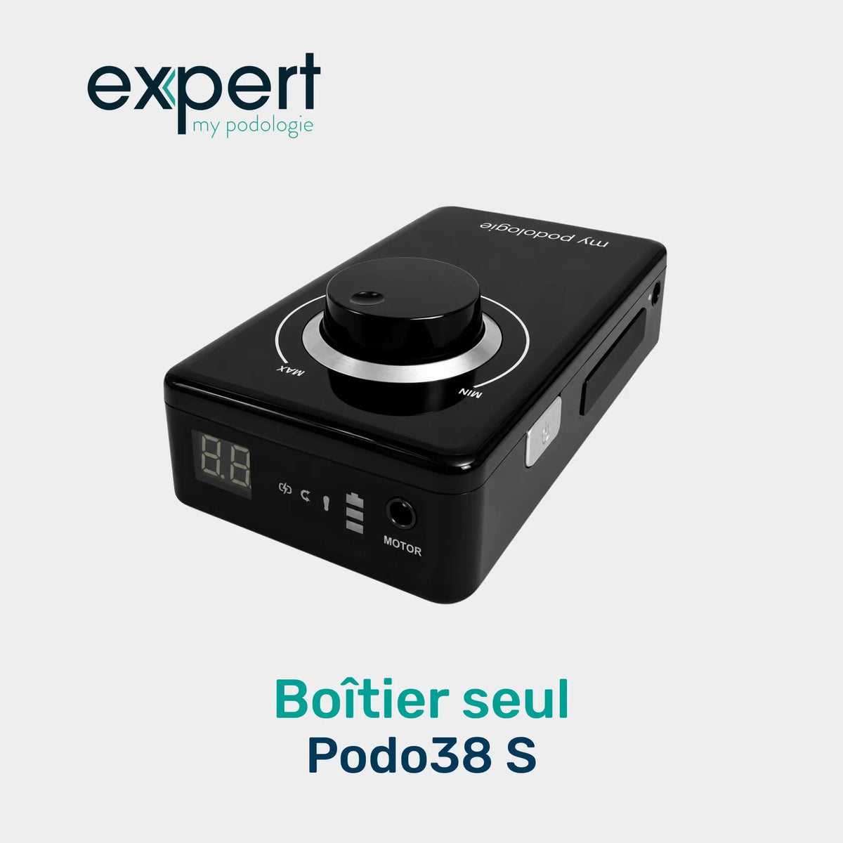 Boitier Micromoteur portable PODO38S seul - Noir Expert 