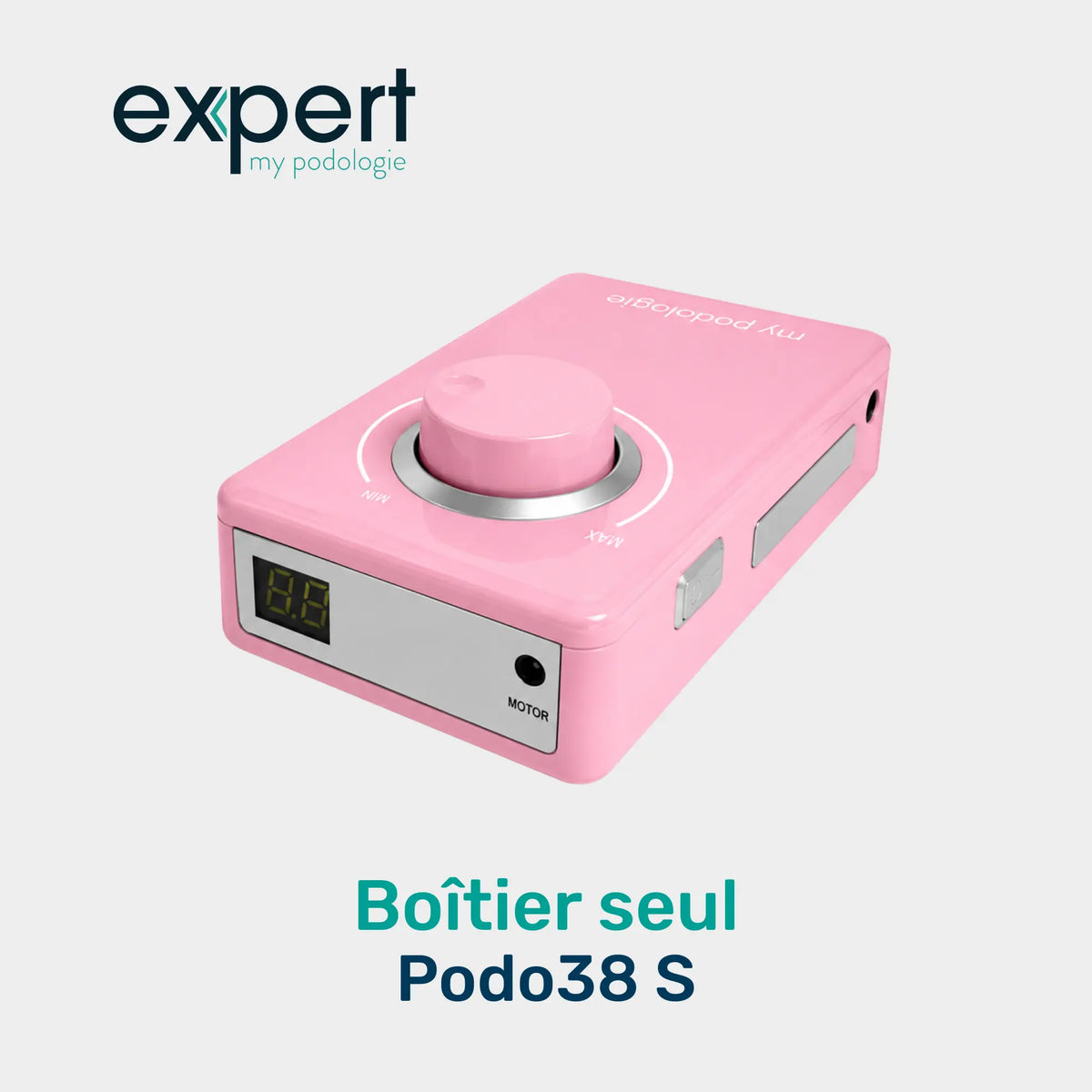 Boîtier Micromoteur portable PODO38S seul - Rose Expert 