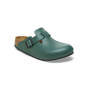 Boston Pro - Sabot Cuir naturel - Plusieurs coloris - Birkenstock - Couleur 1 Birkenstock  Vert Olive / Étroite / 48