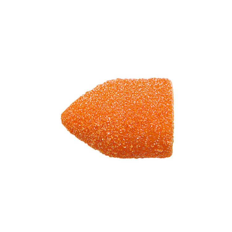Capuchons Pointes Oranges SK-PODO X10 - Ø 5mm / 16mm - Grain Fin, Moyen ou Gros - Lukas Podological Lukas Podological  Gros-13-mm