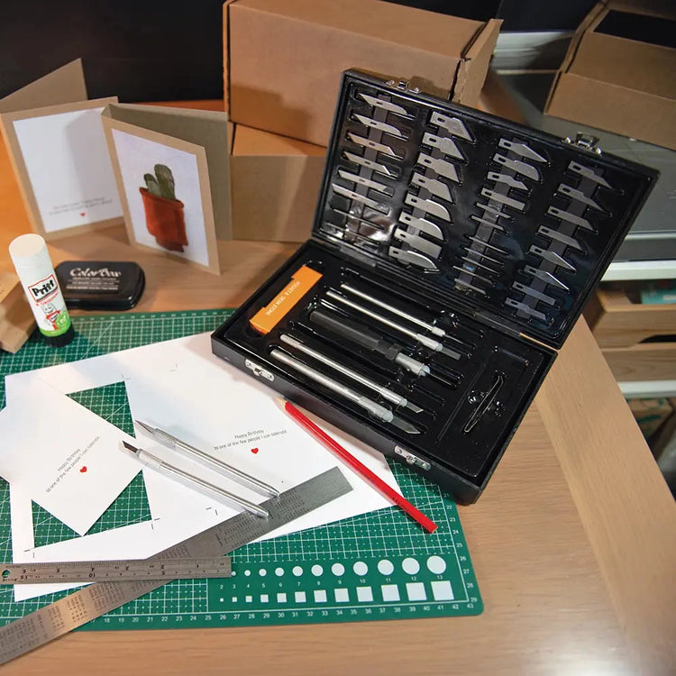 Coffret de scalpels - 51 pièces - Silverline Silverline 