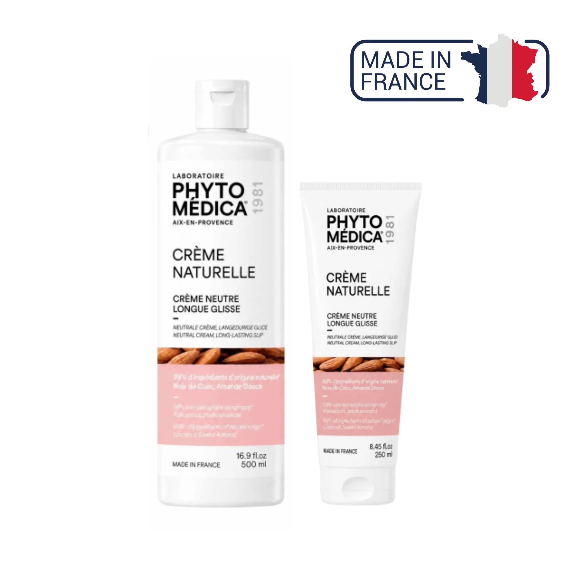 Crème de massage neutre naturelle - Deux contenances - Phytomedica Laboratoires Phytomedica 