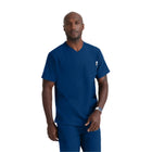 Camiseta médica de manga corta con cuello en V cruzado para hombre - Skechers Vitality