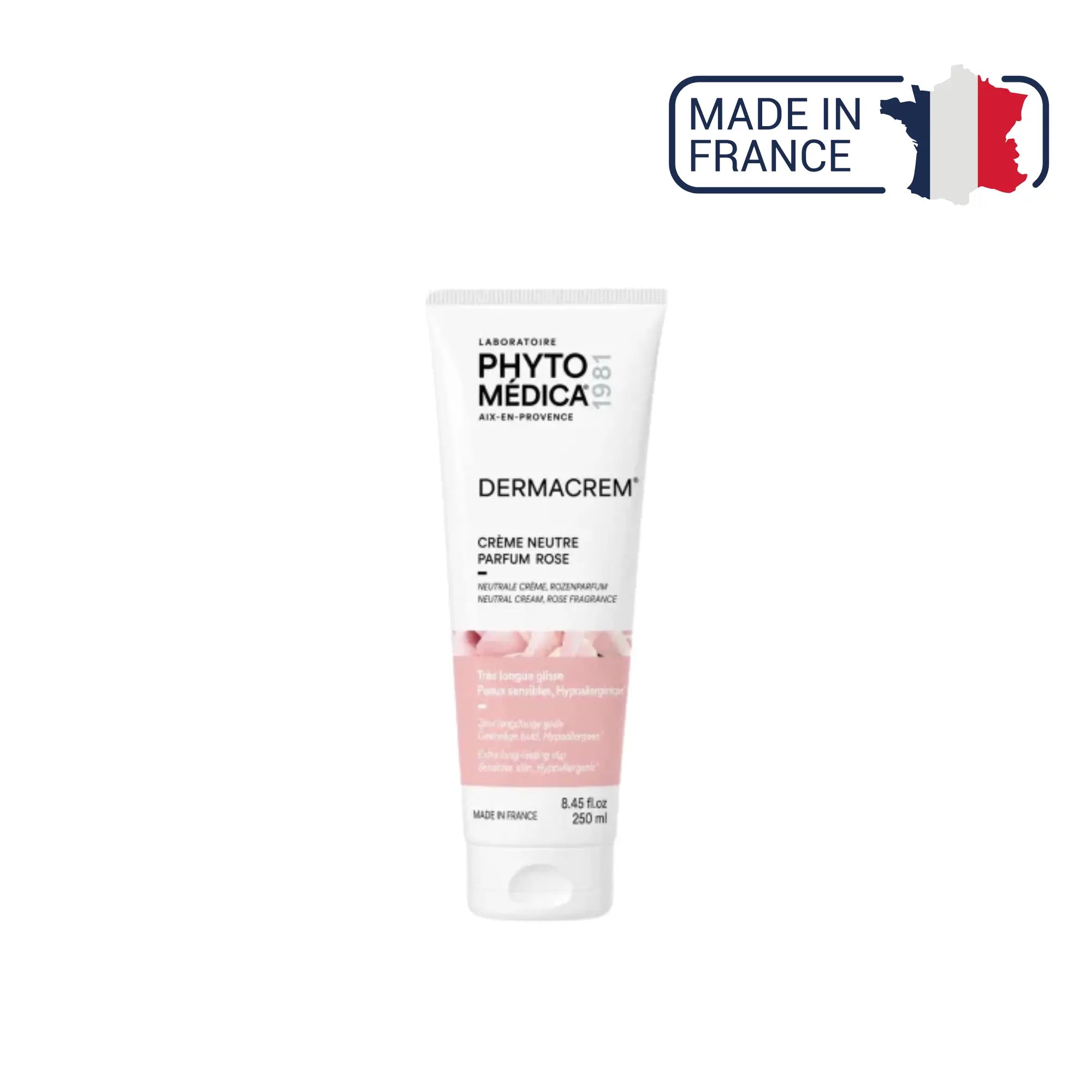 Dermacrem® - Crème de massage neutre hypoallergénique - Parfum Rose - Phytomedica Laboratoires Phytomedica 