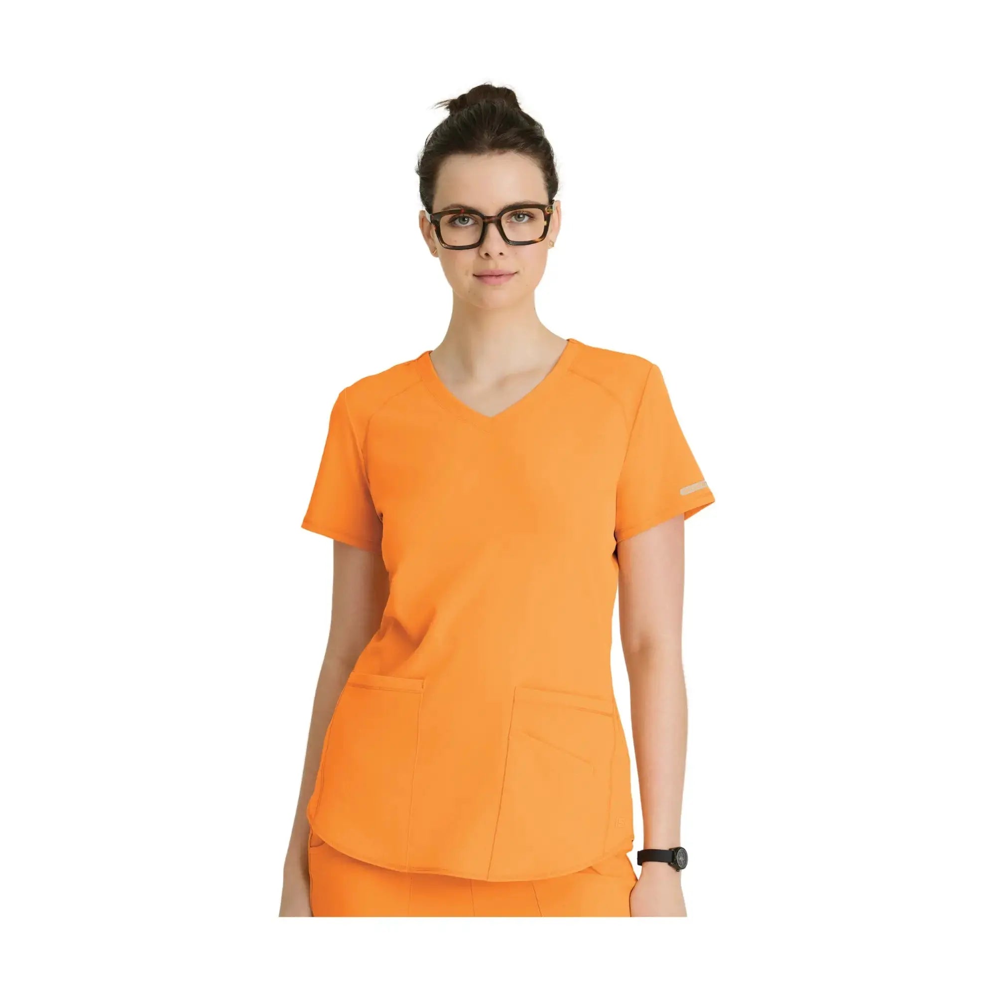 Elva - Tunique col V - Femme - Skechers SKECHERS  Orange / XL