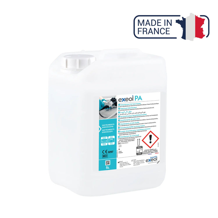 Exeol PA - Désinfection de haut niveau - 5 L - Sodel Exeol 