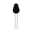 Fresa 45013205 Diamante - Ortoplastias - Grano grueso - 2,35 mm