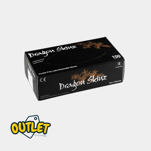 Gants d'examen - Latex Noir - Sans poudre - Boite de 100 - My Podologie // Date dépassée MP 