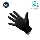 Guantes de exploración - Nitrilo negro - Sin polvo - Caja de 100 - My Podologie