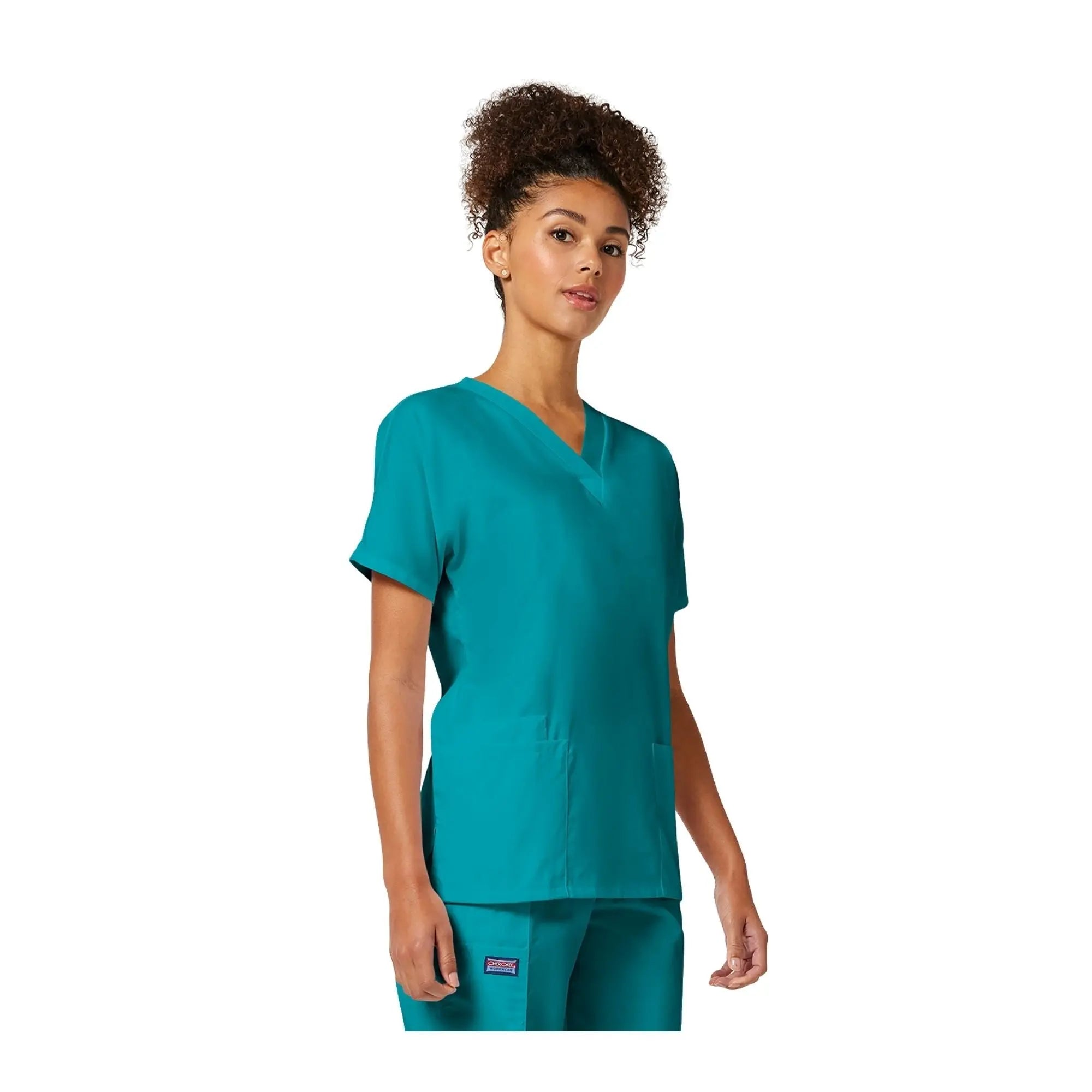 Guéthary - Tunique médicale - Col V - Manches courtes - Femme - Cherokee Cherokee Authentic Workwear 
