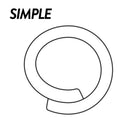 Vendaje Tubular Hapla - 4 diámetros - Simple o doble - 12 tubos
