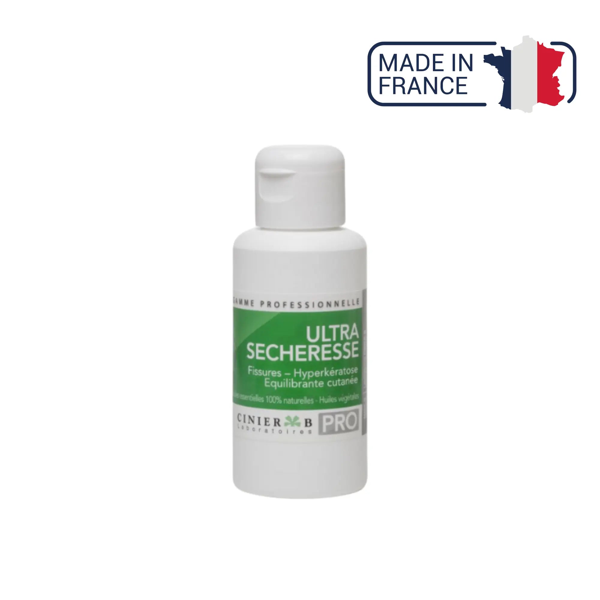 Huile Ultra Sécheresse - Pieds très secs - 2 contenances - Laboratoires Cinier B Laboratoires Cinier B  Flacon 125 ml