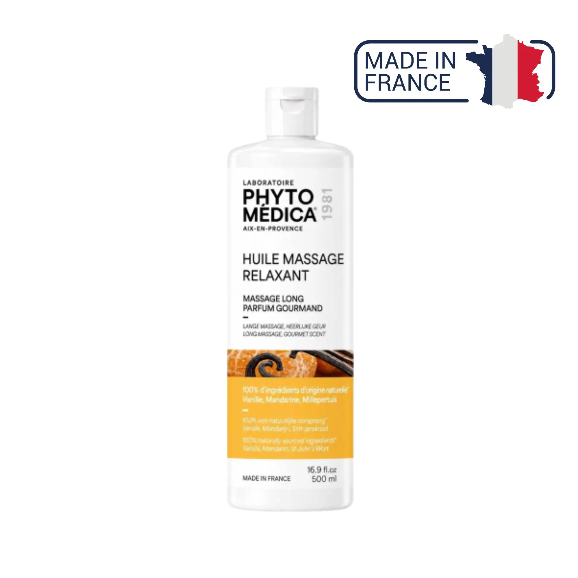 Huile riche de Massage Relaxant - 500 ml - Phytomedica Laboratoires Phytomedica 