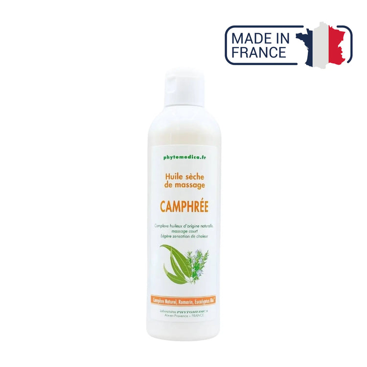 Aceite de masaje seco - Alcanfor - dos capacidades - Phytomeda Laboratoires Phytomedica 
