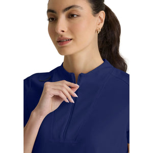 Kristi - High neck zipped tunic - Women - Grey’s Anatomy Stretch Grey’s Anatomy 