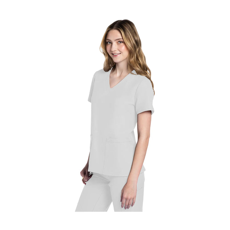 Lacanau - Tunique médicale - Col V  - Manches courtes - Femme - Cherokee Cherokee Authentic Workwear 