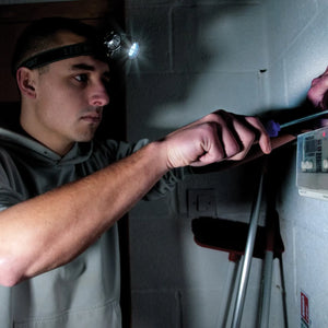 Lampe frontale LED/krypton - Silverline Silverline 