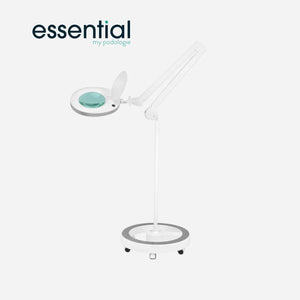 Lampe loupe Elegante 6025 avec trépied - Blanc ou noir - Essential by My Podologie Essential 
