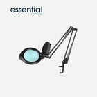 Moonlight 8013/6 LED Articulated Magnifying Lamp for Tables - White or Black - Essential by My Podologie
