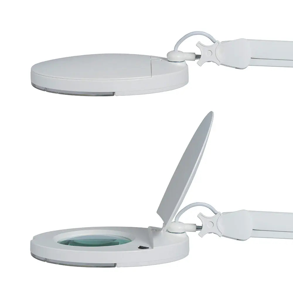 Lámpara lupa articulada LUPA LED HF - 8W - 5 dioptrías - MIMSAL - My Podologie