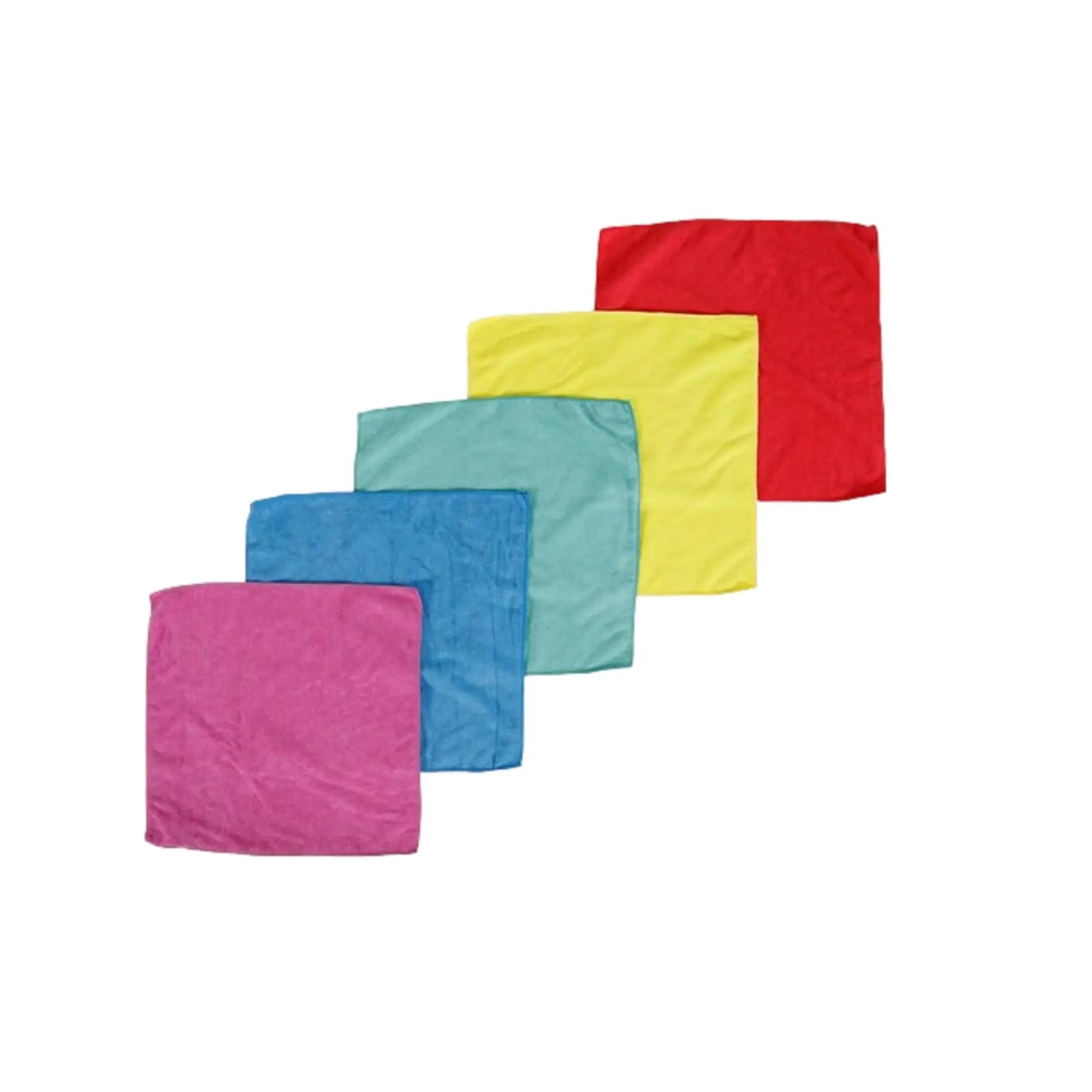 Set de 5 Paños de Microfibra 40x40cm
