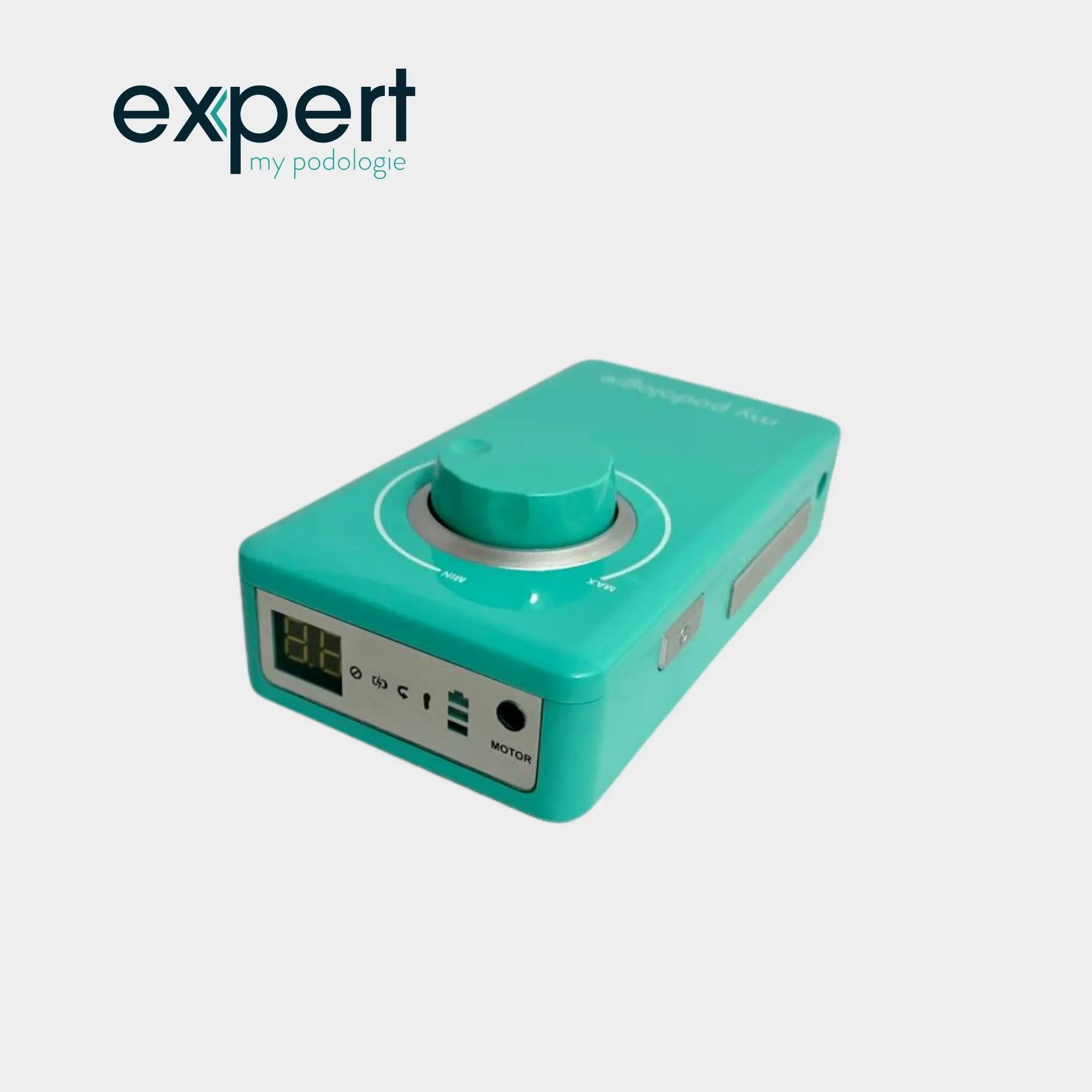 Micromotor portátil PODO38S - Verde menta - 30.000 rpm - Con pieza de mano extraíble