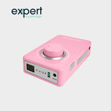 Micromoteur portable PODO38S - Rose - 30 000 tr/min - Avec pièce à main démontable