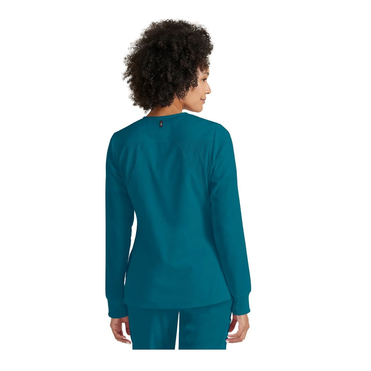 Mila - Round neck medical jacket - Women - Grey’s Anatomy Stretch Grey’s Anatomy 