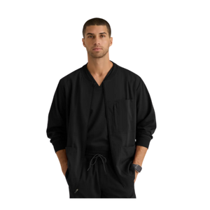 Mio - Chaqueta médica con cuello redondo - Hombre - Grey's Anatomy Stretch Grey's Anatomy 