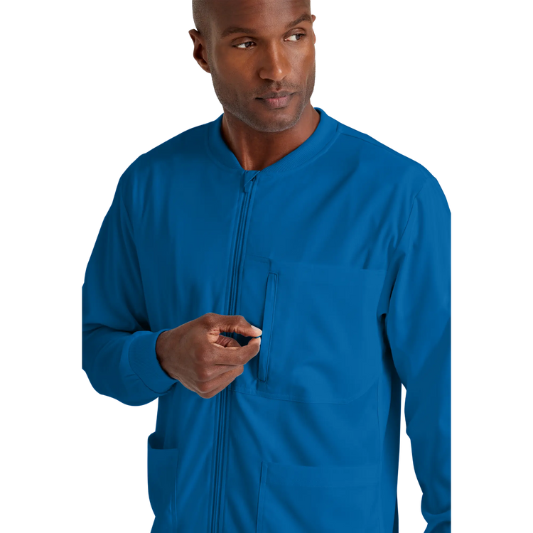 Mio - Chaqueta médica con cuello redondo - Hombre - Grey's Anatomy Stretch Grey's Anatomy 