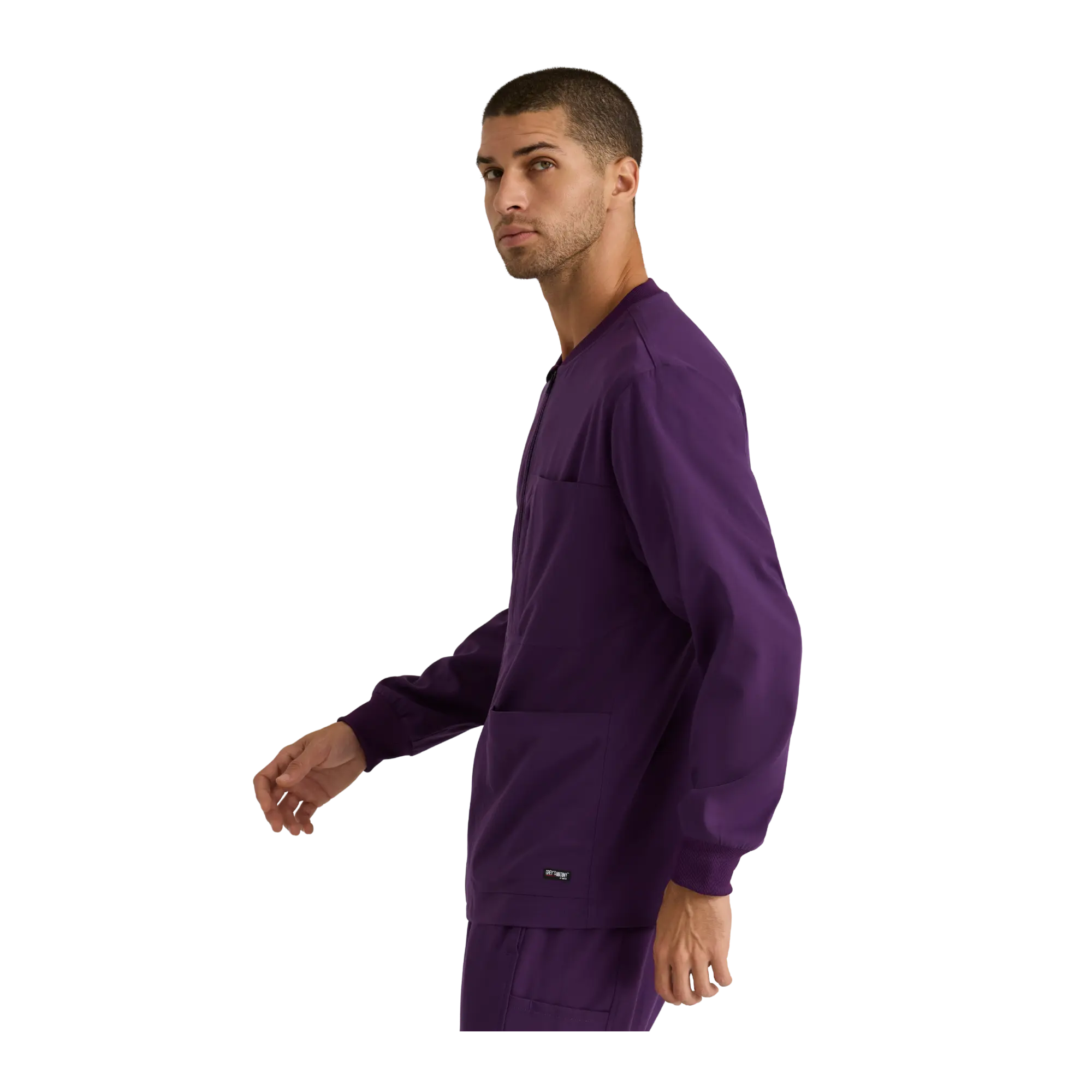 Mio - Chaqueta médica con cuello redondo - Hombre - Grey's Anatomy Stretch Grey's Anatomy 