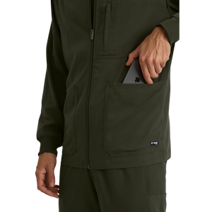 Mio - Chaqueta médica con cuello redondo - Hombre - Grey's Anatomy Stretch Grey's Anatomy 