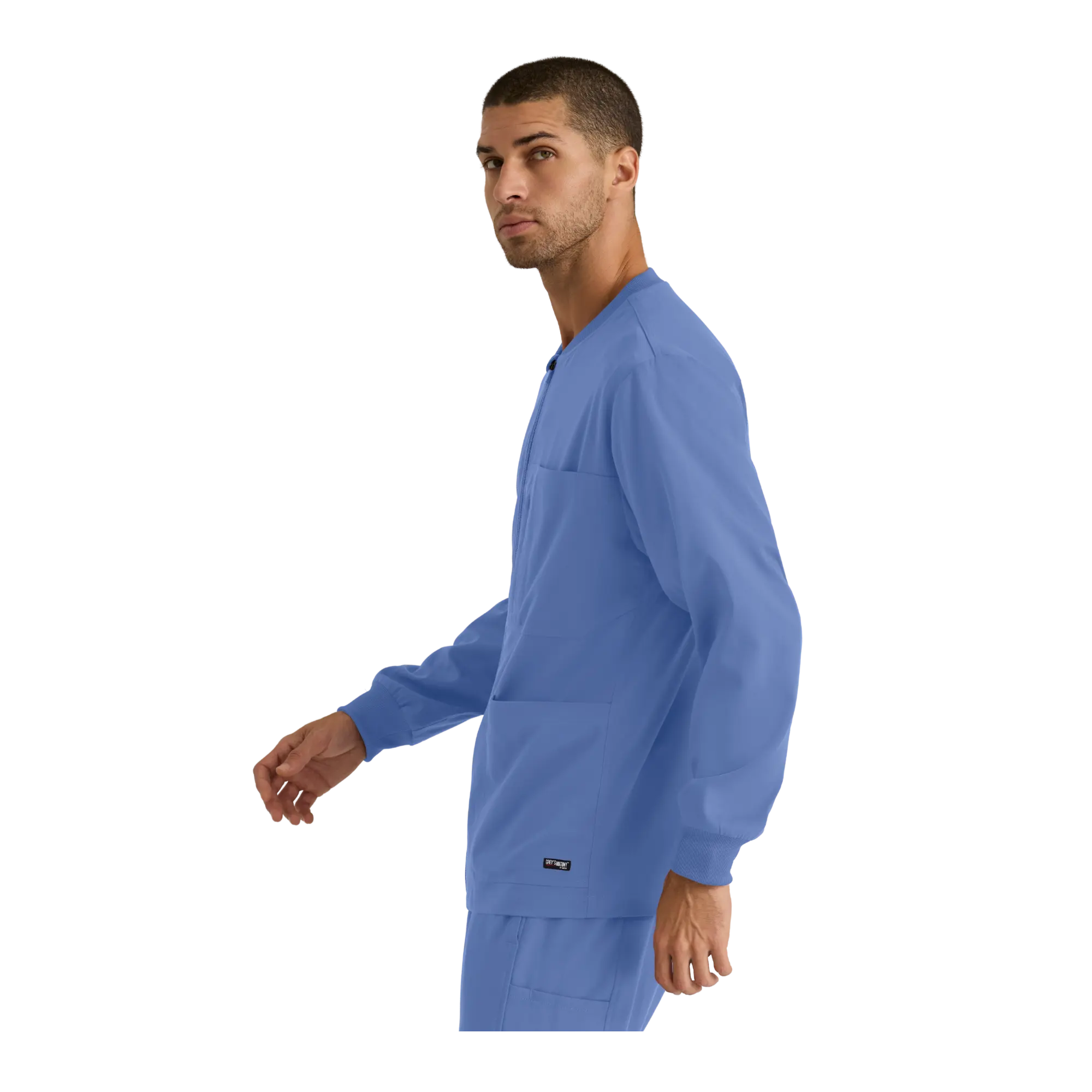 Mio - Chaqueta médica con cuello redondo - Hombre - Grey's Anatomy Stretch Grey's Anatomy 