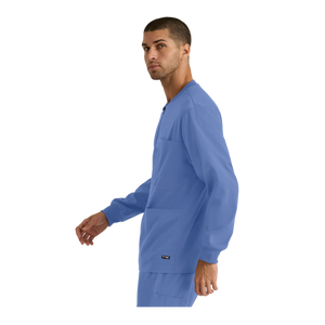 Mio - Chaqueta médica con cuello redondo - Hombre - Grey's Anatomy Stretch Grey's Anatomy 