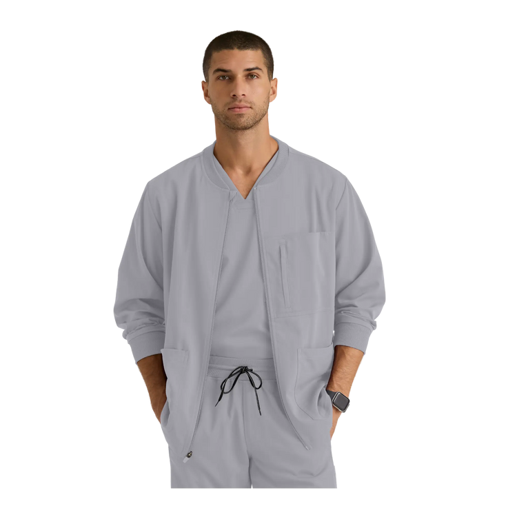Mio - Chaqueta médica con cuello redondo - Hombre - Grey's Anatomy Stretch Grey's Anatomy 