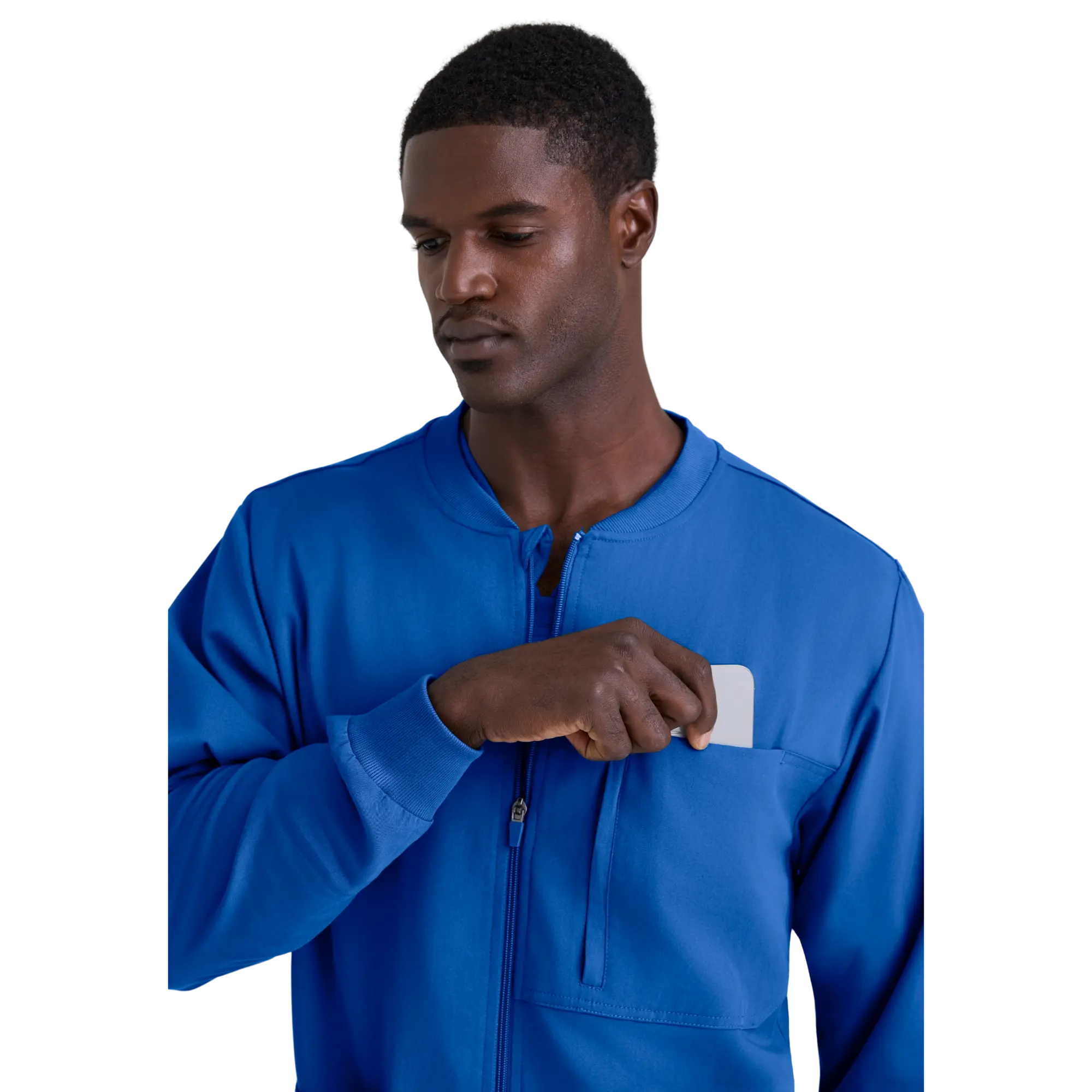 Mio - Chaqueta médica con cuello redondo - Hombre - Grey's Anatomy Stretch Grey's Anatomy 