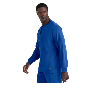 Mio - Chaqueta médica con cuello redondo - Hombre - Grey's Anatomy Stretch Grey's Anatomy 