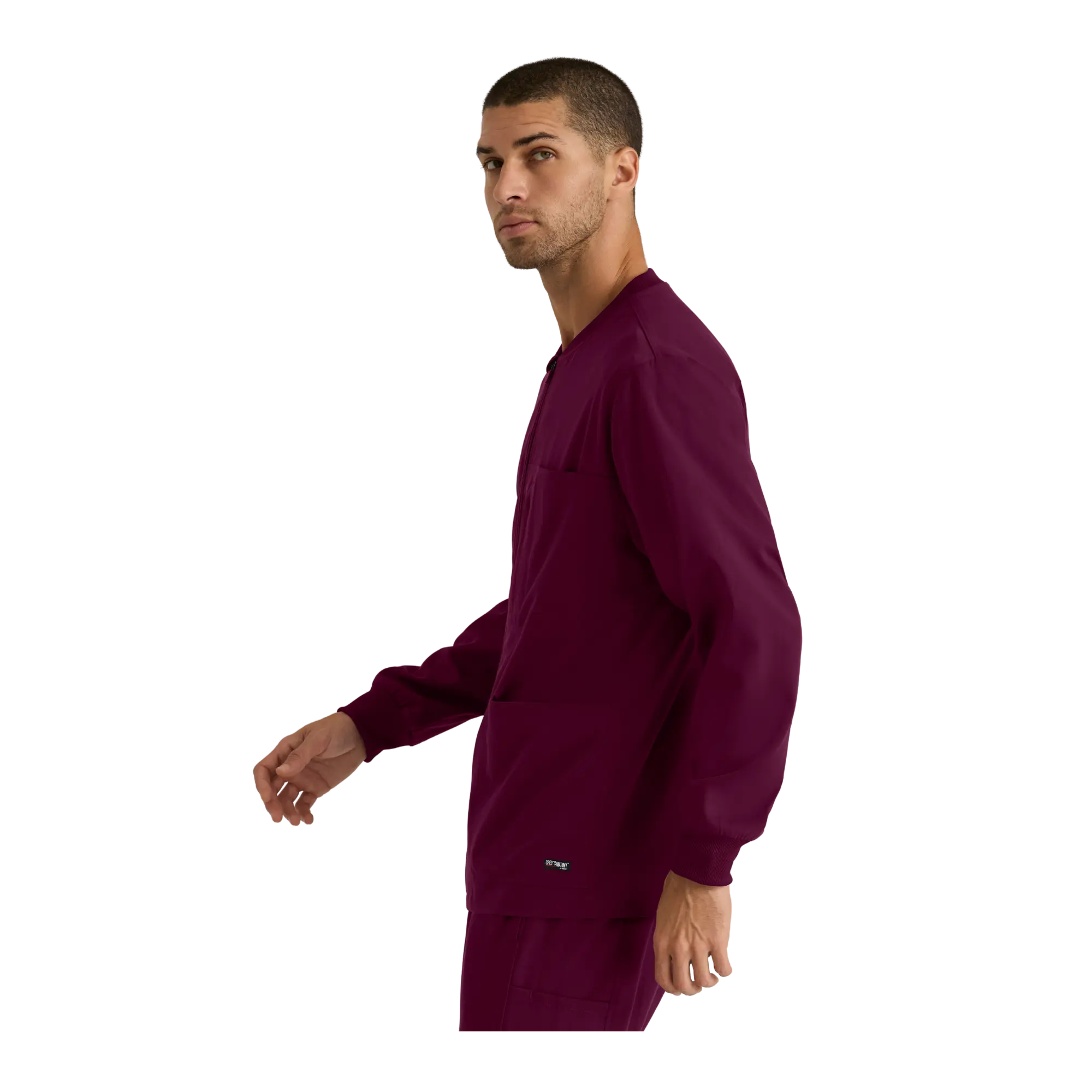 Mio - Chaqueta médica con cuello redondo - Hombre - Grey's Anatomy Stretch Grey's Anatomy 